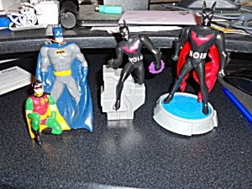 Batman Toys Set Of Three