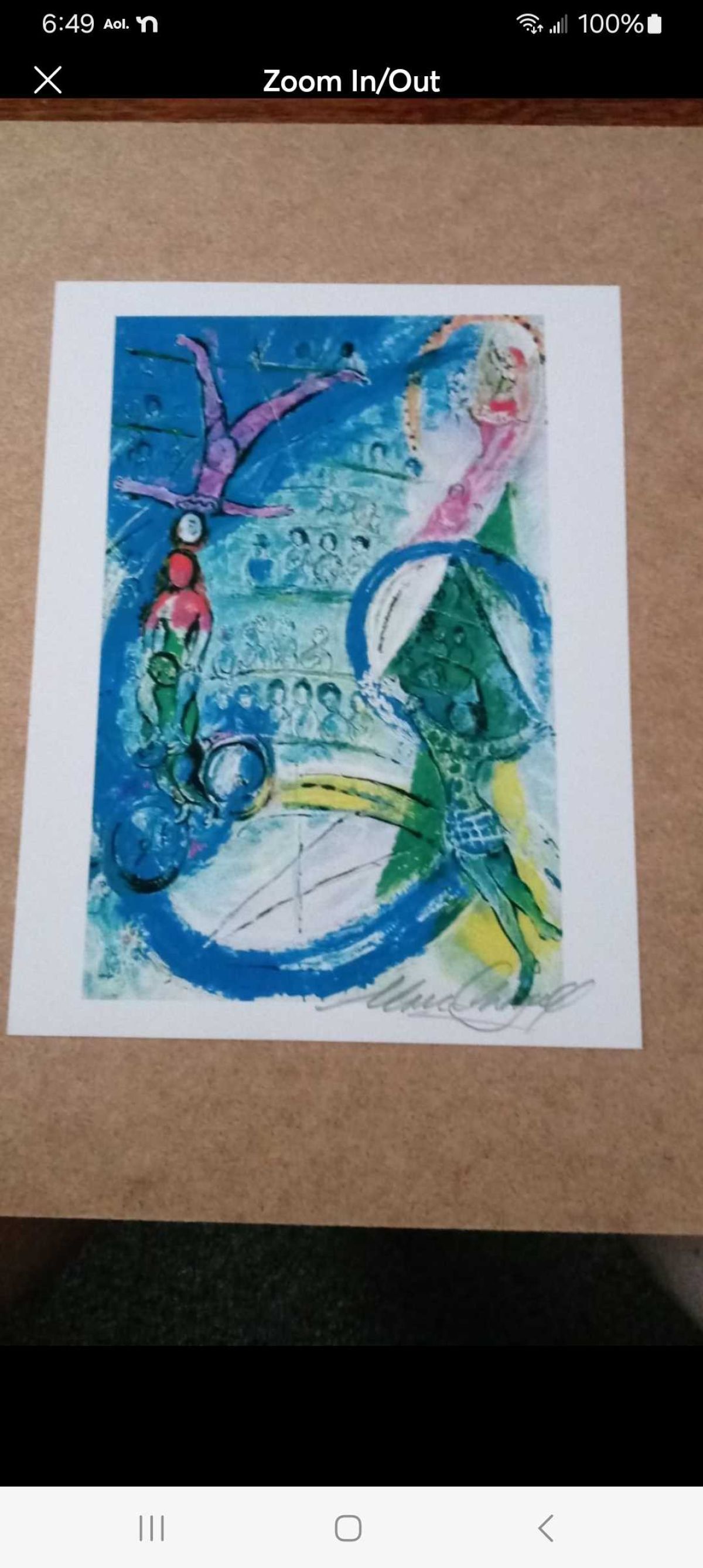 Marc Chagall Lithograph