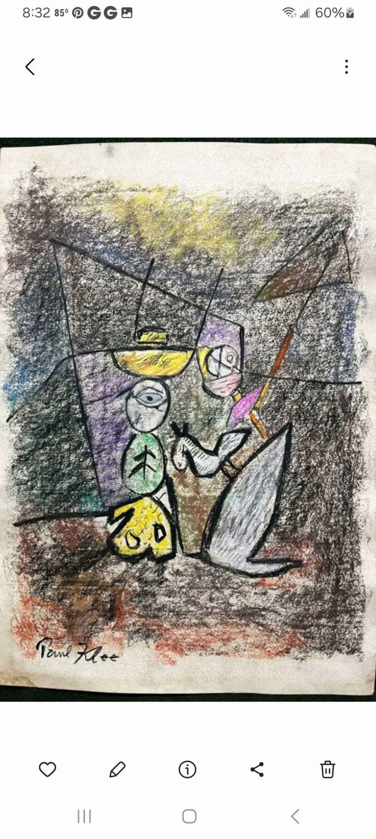 Paul Klee Lithograph