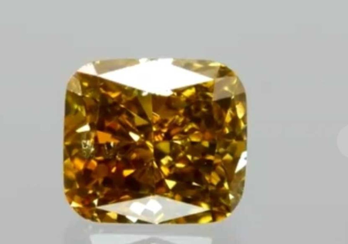 .52 ct Certified loose Brown/yellow diamond