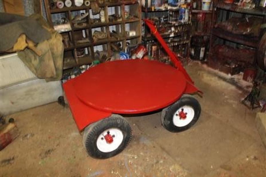 RD Bale Wagon, pull type